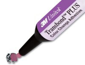 transbond plus adhesive color change in syringes