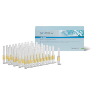 sopira carpule free flow geel 30g/0.3x12mm intral.