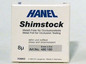 shimstock metaalfolie op rol 8mu 8mm