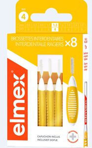 elmex interdentale ragers geel iso 4 / 1,3 mm