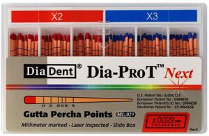 dia-prot next gutta percha point x2/x3