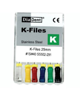 k-files stainless steel 31mm ass. 45/80