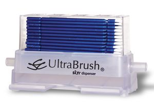 ultrabrush applicators 1.0 fijn blauw dispenserkit