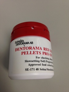 dentorama disclosing pellets rood