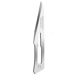 swann morton cs scalpels steriel nr. 11