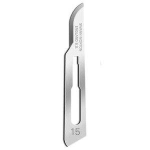 swann morton cs scalpels steriel nr. 15