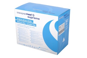 sempermed supreme latex pv steriel maat 8.5