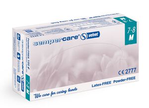 sempercare velvet nitrile handschoenen x-small