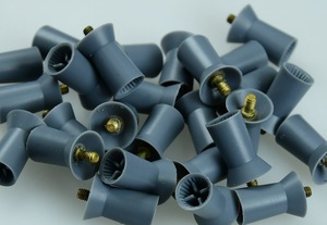 prophy cups firm screw-type laminated donkergrijs