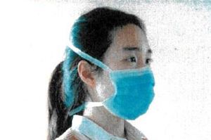 mondmaskers surgical tie-on type iir blauw