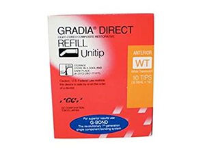 gradia direct anterior wt(outside shade) unitip