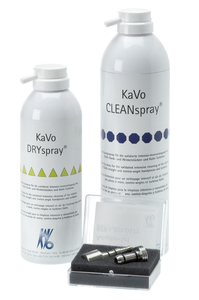 cleanspray + dryspray + adapterset kit