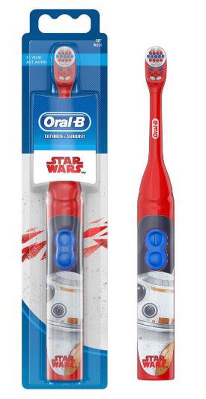 Oral-b tandenborstel op batterij/star wars db3010