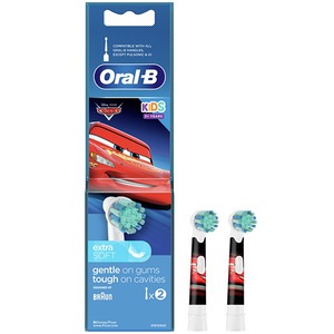 oral-b kids cars eb10s 2-pack opzetborstels