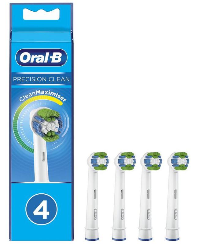 Oral B Precision Clean Eb20 4 Opzetborstel 4 Stuks 