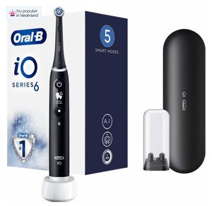 oral-b io6 black lava elektrische tandenborstel