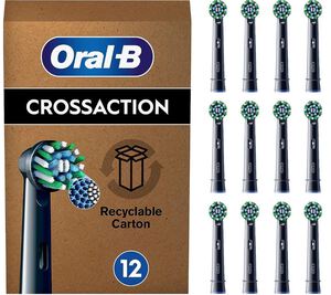 oral-b pro cross action zwart eb50brx-12 brushes