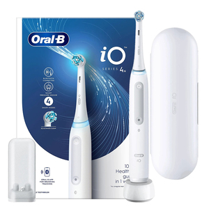 oral-b io 4 elektr.tandenborstel wit+travelcase