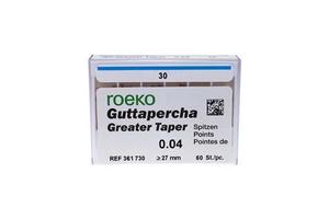 roeko gutta percha greater taper 04 30