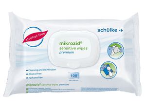 mikrozid sensitive wipes premium soft-pack