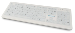 purekeys hygienisch silicone toetsenbord draadloos