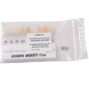 clearfil majesty flow kleurenring