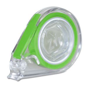 zirc e-z id tape neon groen rol met dispenser