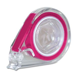 zirc e-z id tape neon roze rol met dispenser