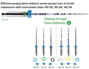 mtwo shape. larger canal anatomies 35/.04 w21 31mm