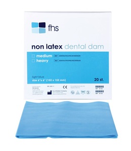 polodent dental dam heavy blauw 6