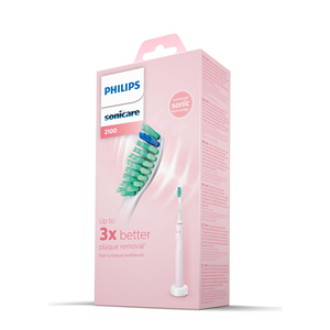 sonicare 2100 elektrische borstel roze hx3651/11