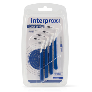 interprox plus phd 2,0 super conical blauw blister