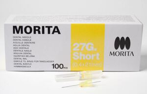 morita injectienaalden 27g short 0,4x21