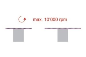 maxflex snap-on discs paars/medium finishing 10mm