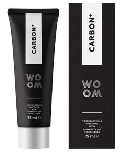 woom tandpasta carbon+