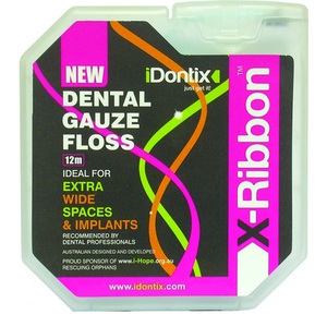 idontix floss x-ribbon lint