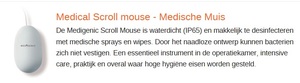 medigenic scroll mouse bedraad