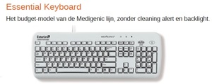 medigenic essential keyboard qwerty us/nl
