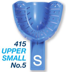 disposable afdruklepels rimlock no 5 upper small