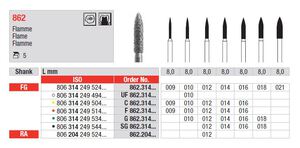 edenta diamantsteen fg f862/014 vlam 8mm