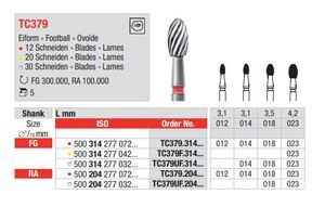 edenta finierboren tc379/023 ra (eivorm) 4,2mm