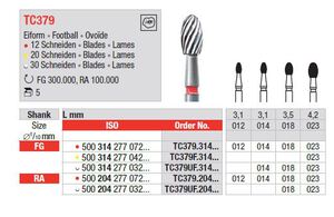 edenta finierboren tc379/018 fg (eivorm) 3,5mm